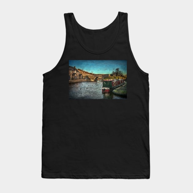 Brecon Canal Basin in Winter Tank Top by IanWL